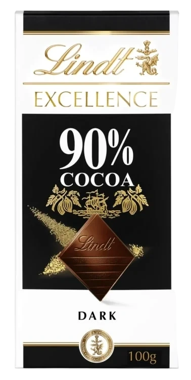 Lindt Excellence 90% 100g