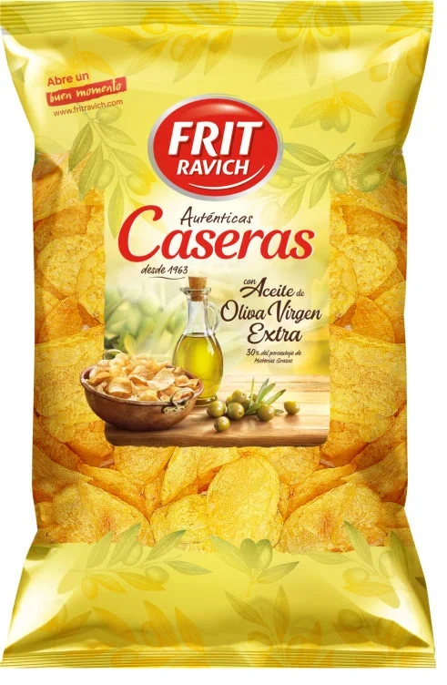 Chips Caseras Extra Virgin 140g Frit Ravich