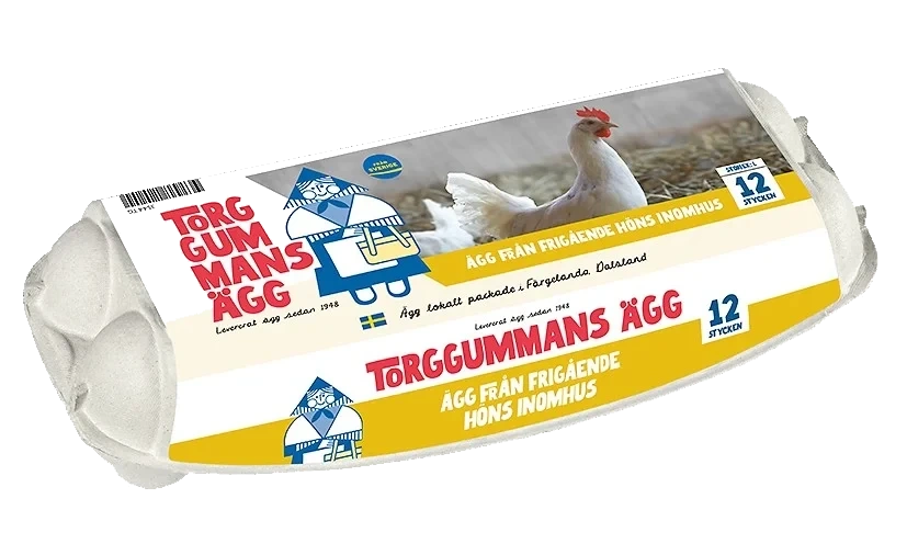 Ägg frigående inomhus L