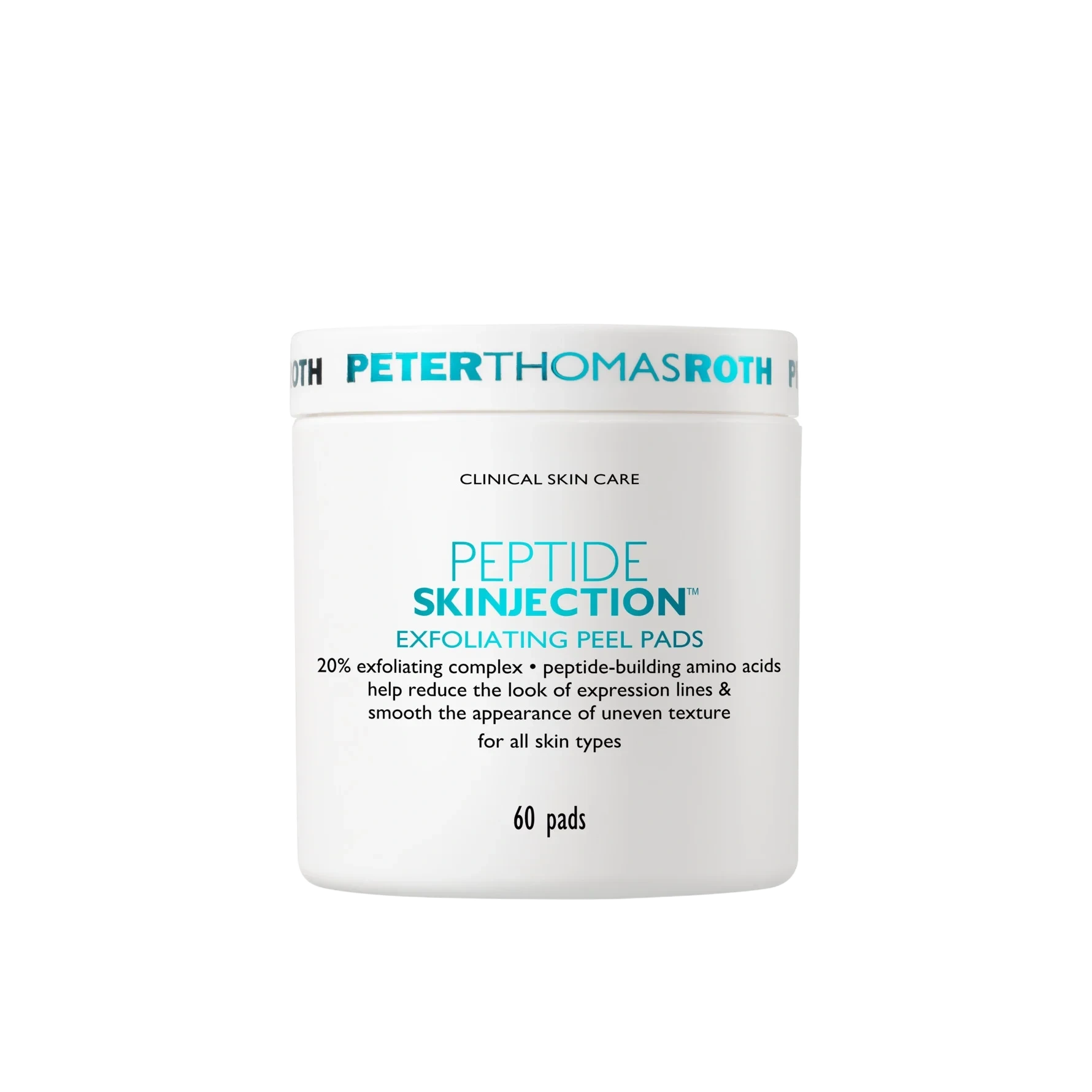 Peter Thomas Roth Peptide Skinjection™ Exfoliating Peel Pads 60 stk