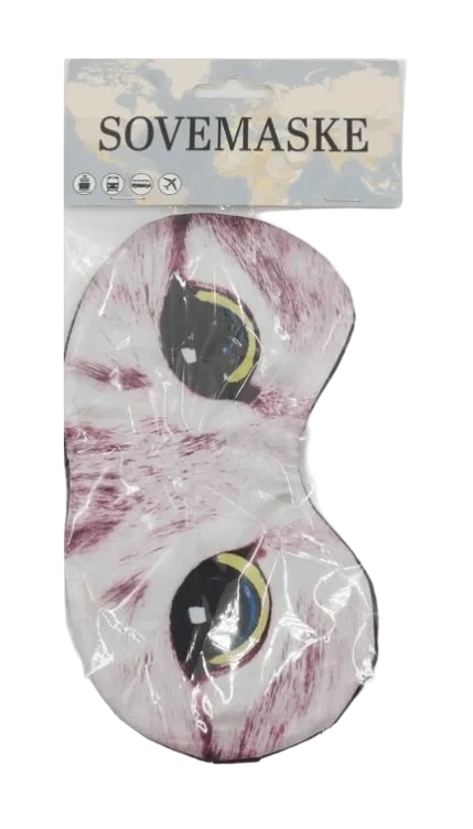 Sovemaske m/Uglemotiv
