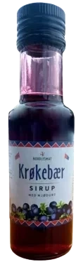 Krøkebær Sirup med Mjødurt 125ml Nordlysmat