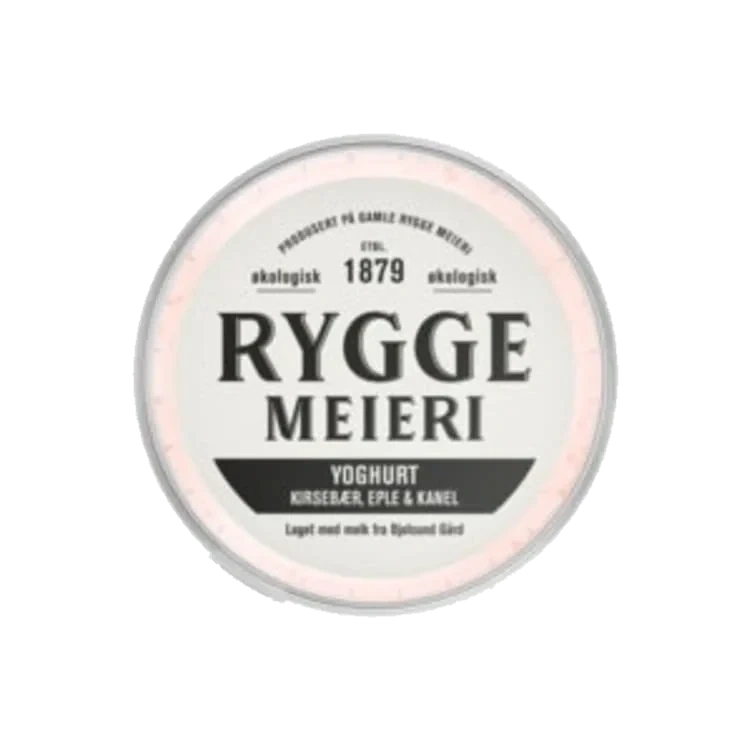 Rygge Meieri Yoghurt med Kirsebær, Eple og Kanel 365 ml