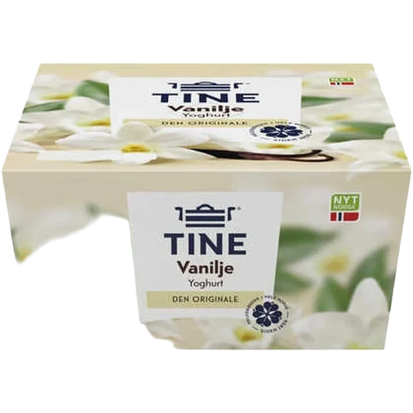 Yoghurt alltid vanilje 4x150g