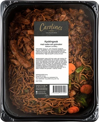 Kycklingwok