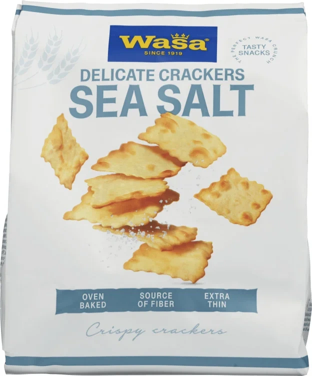 Delicate Crackers Sea Salt 150g Wasa