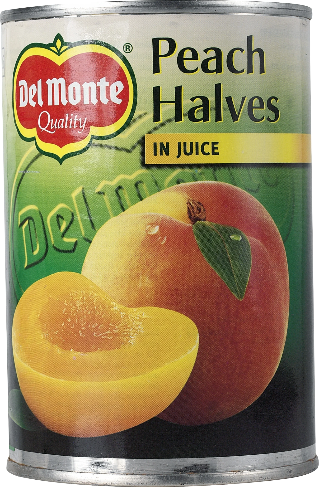 Persikohalvor i juice