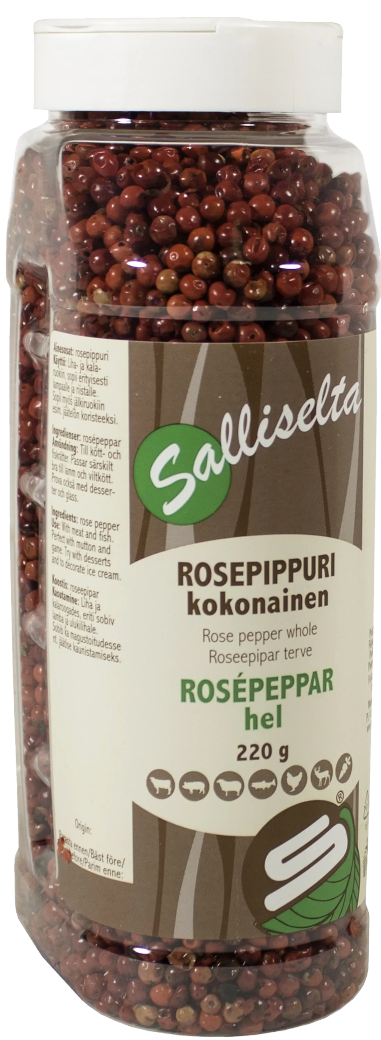Rose peppar 220g