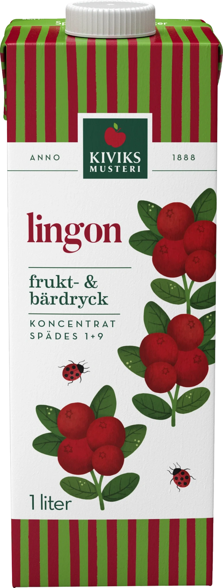 Lingon Bärdryck Koncentrat 1+9