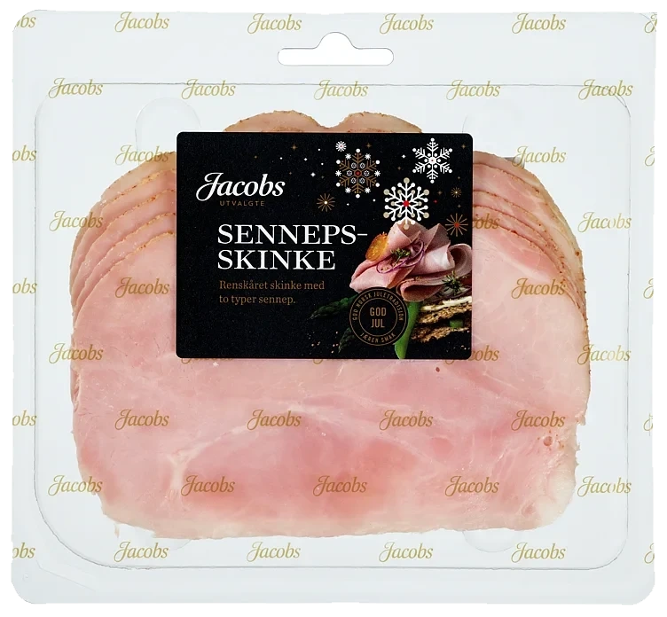 Juleskinke m/Sennep 100g Jacobs Utvalgte