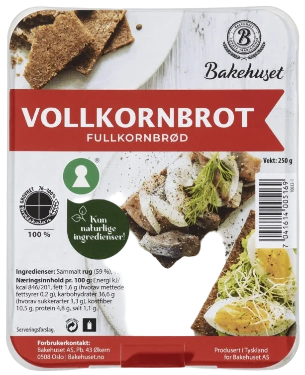Vollkornbrød 250g