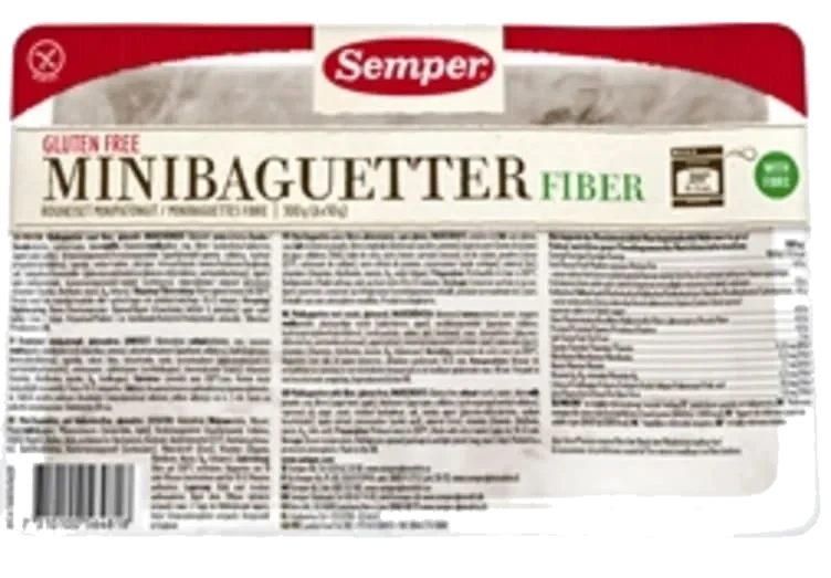 Fiberbaguetter glutenfri 300g Semper