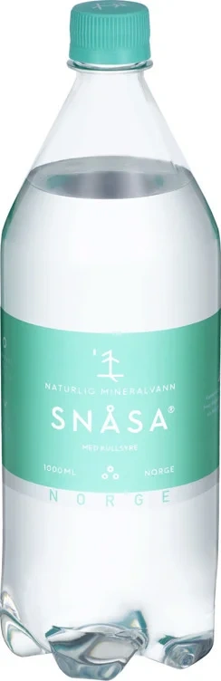 Naturlig Mineralvann med Kullsyre 1l Fl Snåsavann
