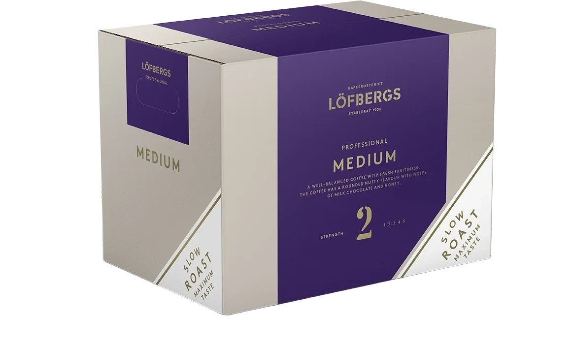 Löfbergs Kaffebønner hele medium