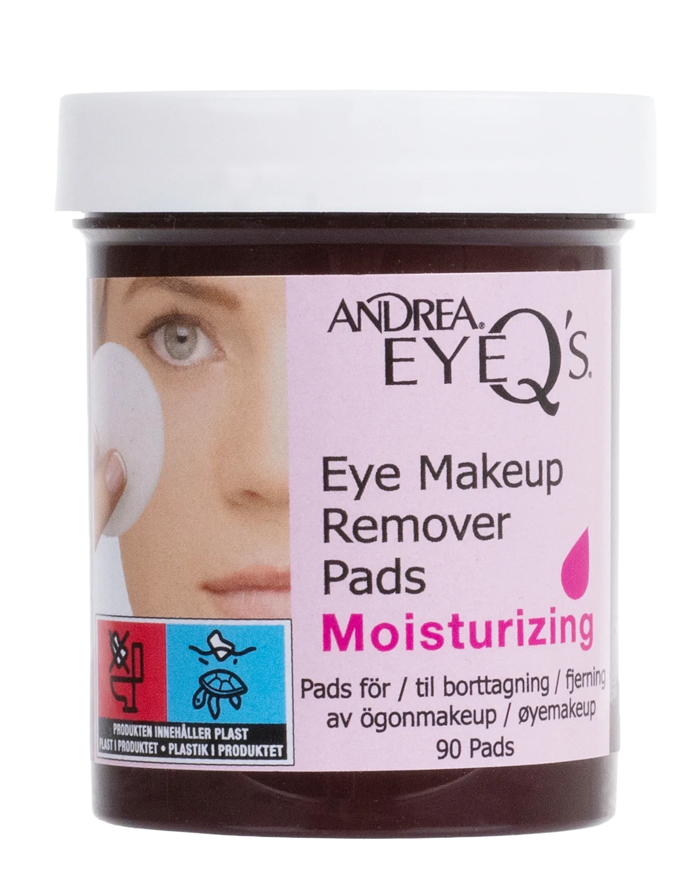 Andrea EyeQ's Eye Makeup Remover Pads Moisturizing