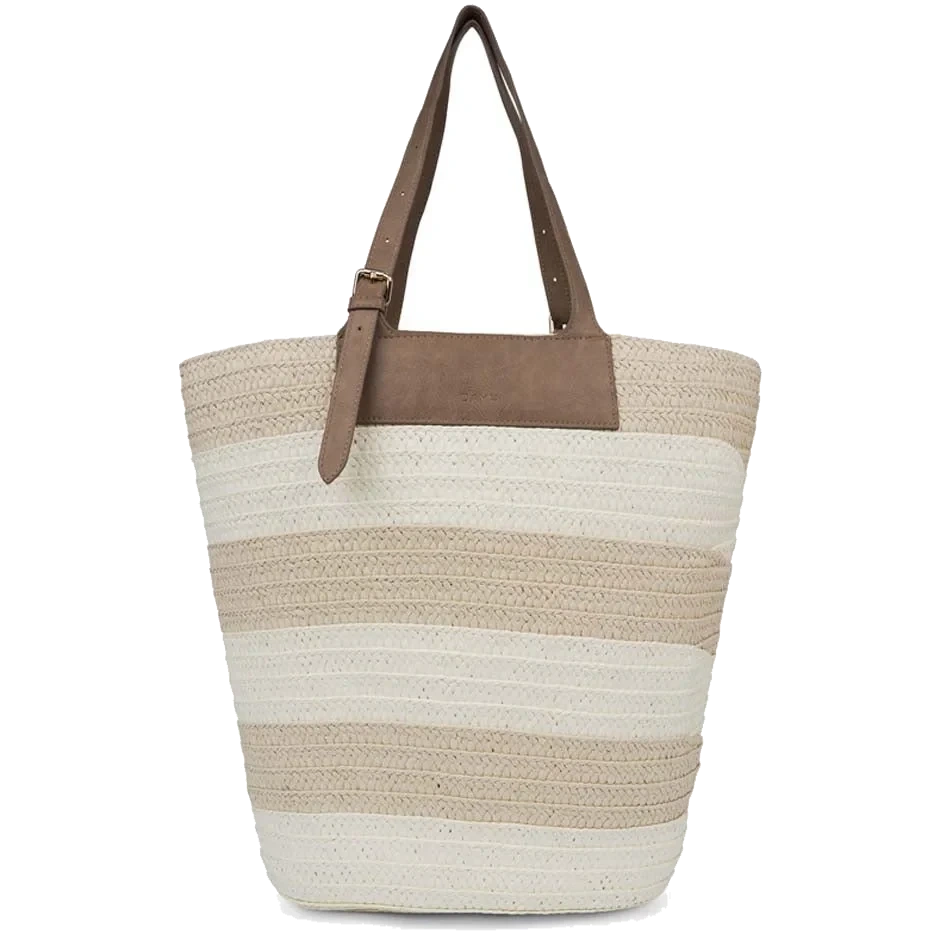 DAY ET Blocked Straw Bag