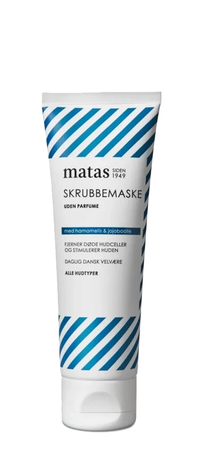 Matas Striber Scrub Mask For All Skin Types Fragrance Free 80 ml