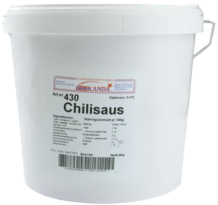 Chilisaus 5 kg