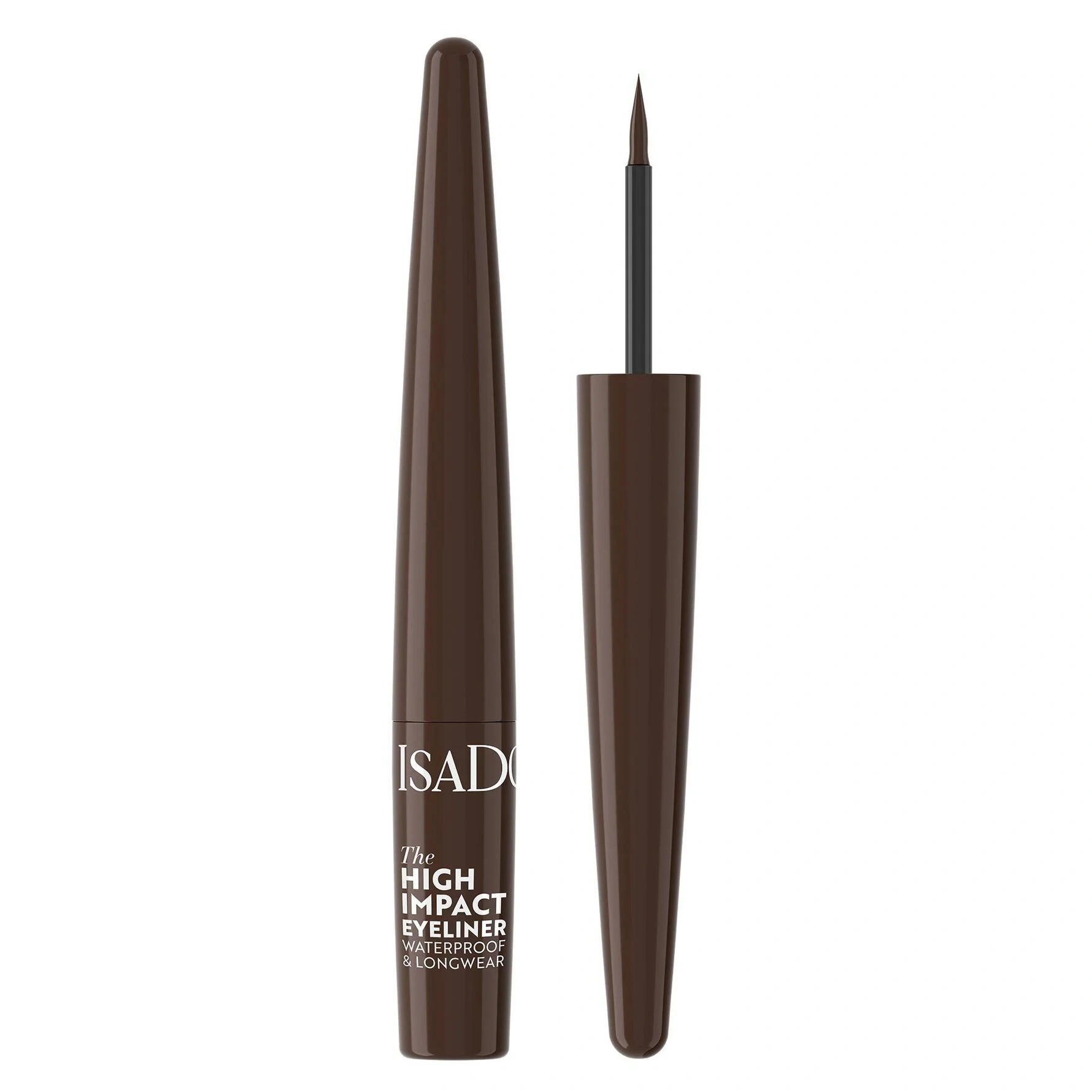 Isadora High Impact Eyeliner 02 Grounded Brown 1,7 ml