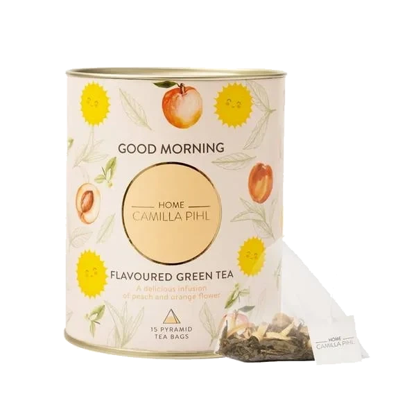 Green Tea Peach and Orange Flower - Good Morning