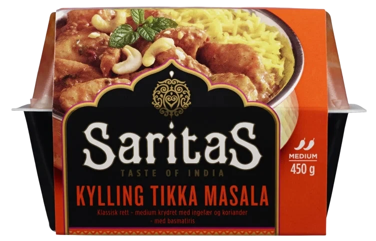 Kylling Tikka Masala 450g Saritas