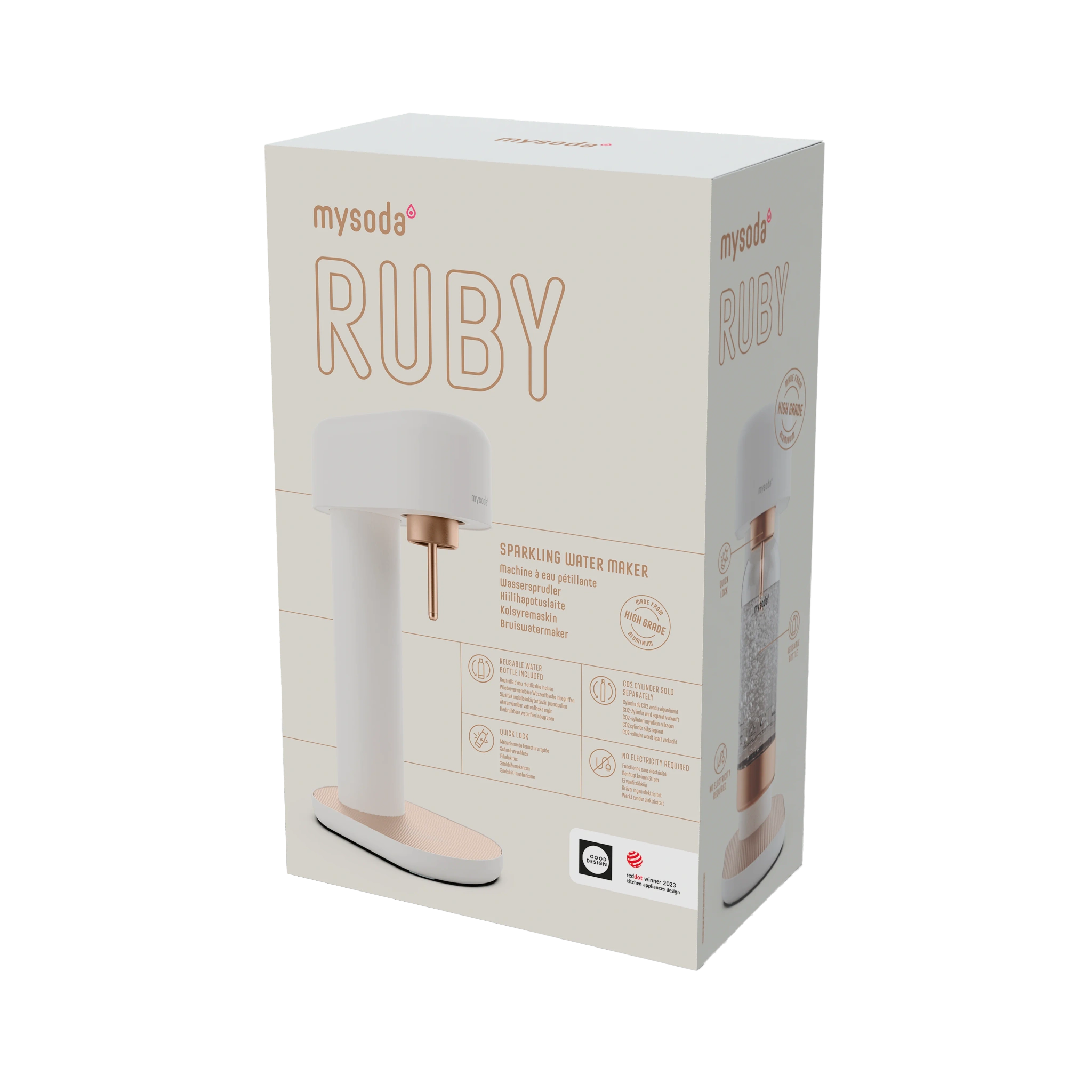 Mysoda Ruby 2 -kolsyremaskin