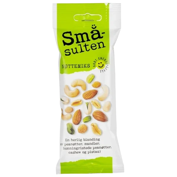 Småsulten Nøttemiks 60g