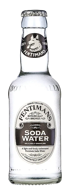 Fentimans soda water 0%   24x20cl