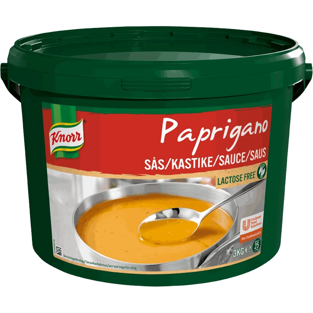 Paprigano (paprika) saus pulver 25l