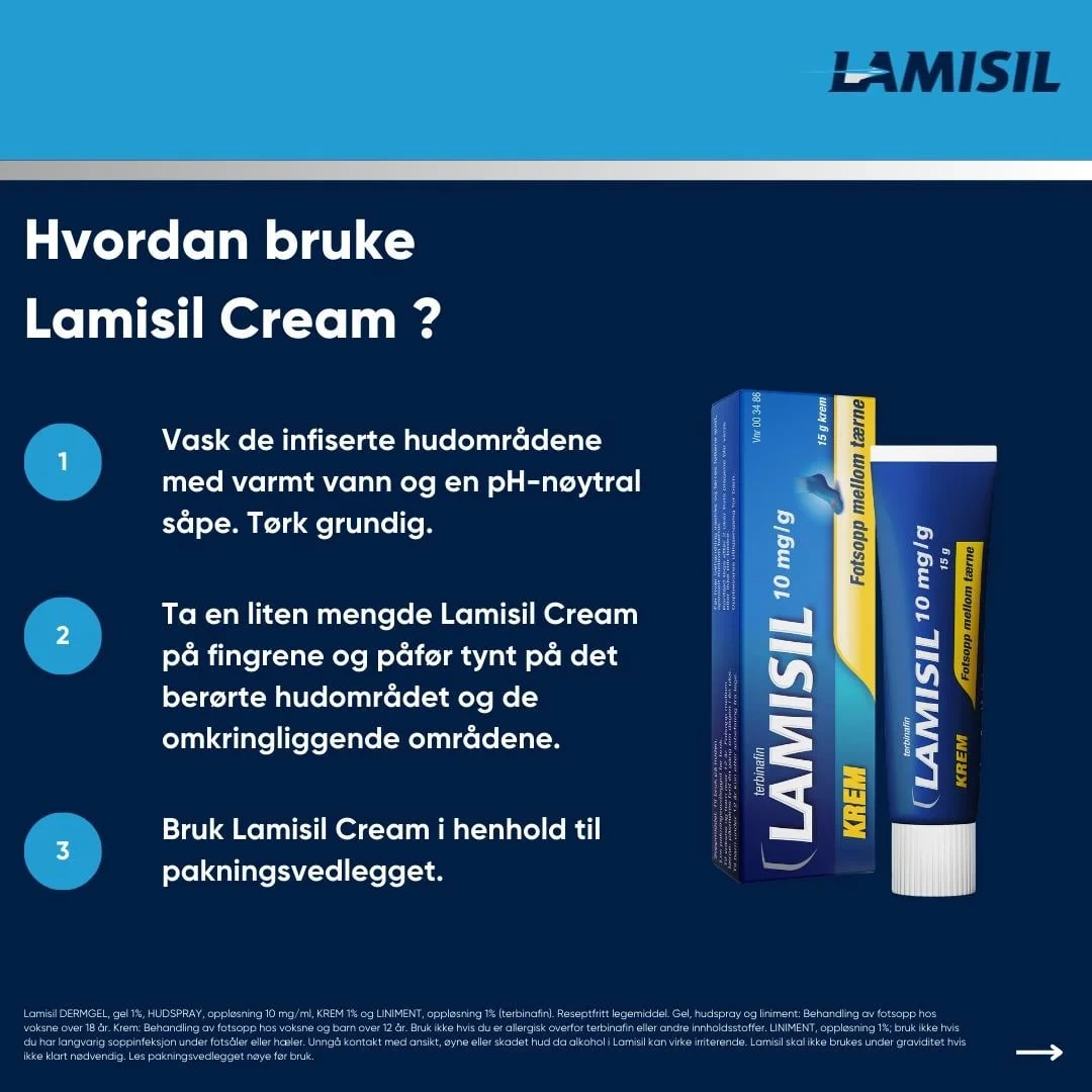 Lamisil Krem 1 %, 15 g