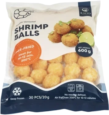 Frityrstekt Scampi Baller 20 g (600g Pose)