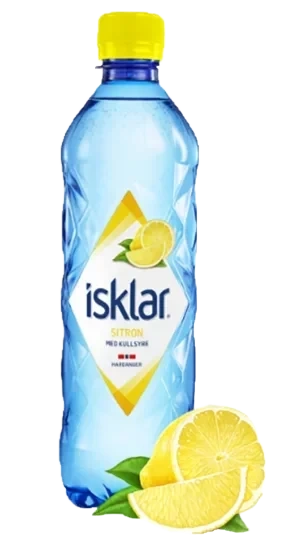 Isklar Sitron m/kullsyre
