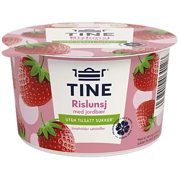 Rislunsj Jordbær uten 150g Tine