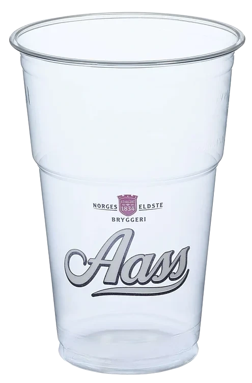 Aass plastglass 40cl pla  800stk