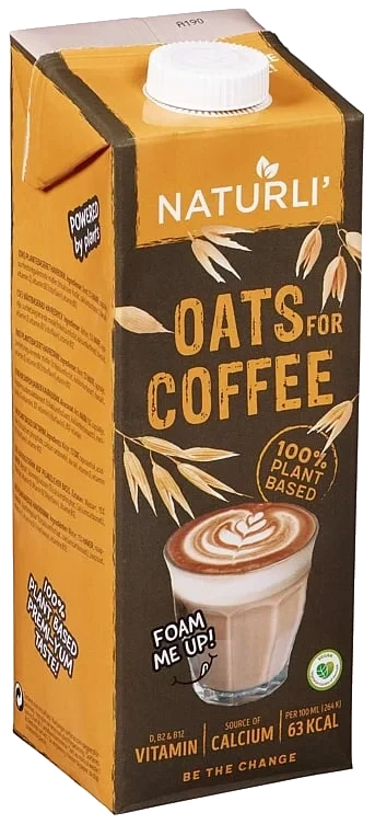 Naturli' oats for coffee  1l