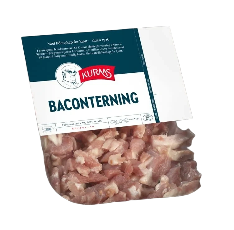 KURAAS Baconterninger 250g