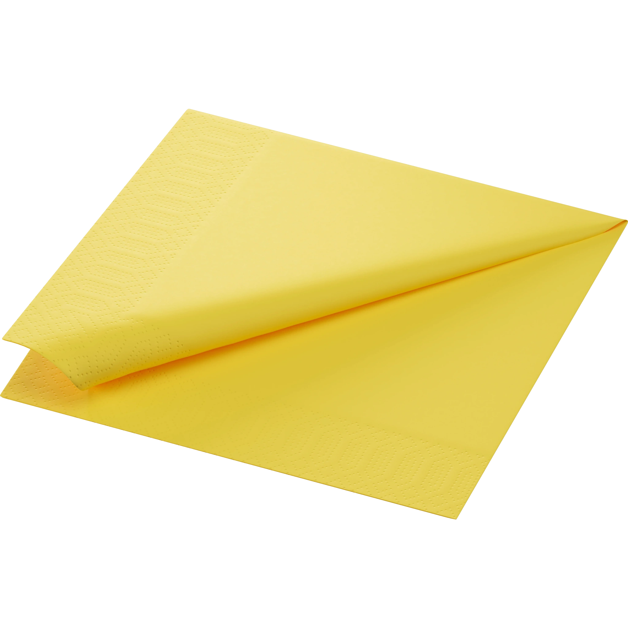 Tissue-Serviette Gelb