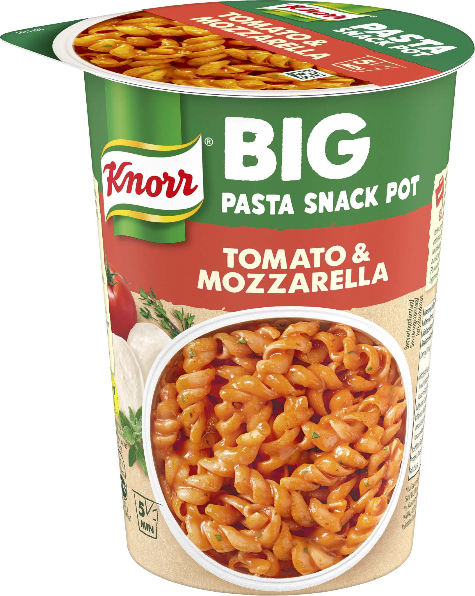 Tomat & Mozzarella Snack Pot