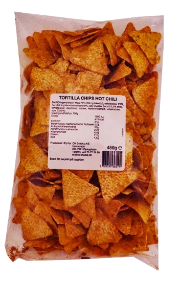 Tortilla Chips Hot Chili 450g