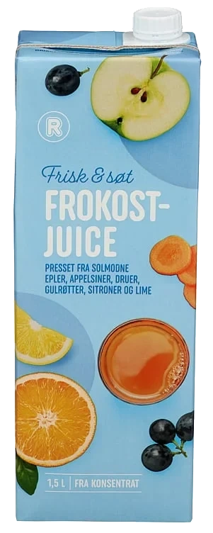 Rema 1000 frokostjuice warp 1,5 l