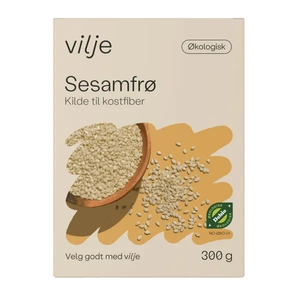 Sesamfrø Økologisk 300g Vilje
