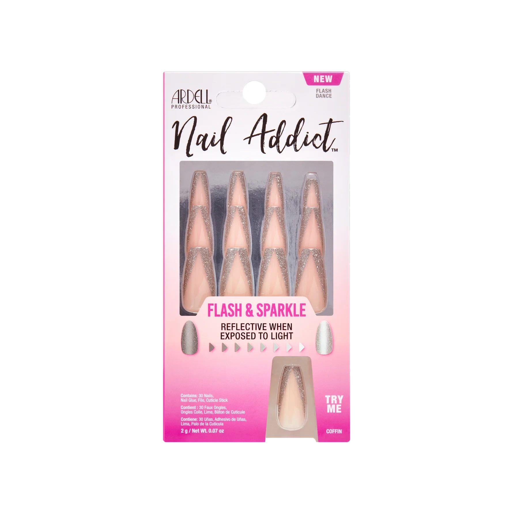 Ardell Nail Addict Flash & Sparkle Flash Dance