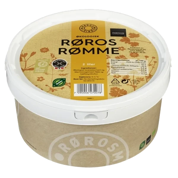 Røros Rømme Økologisk 2kg