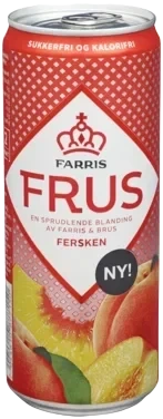 Farris frus fersken 24x33cl