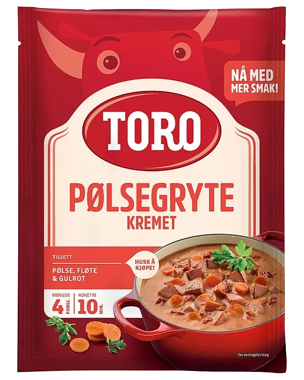 Tomat & pølse gryte  90g
