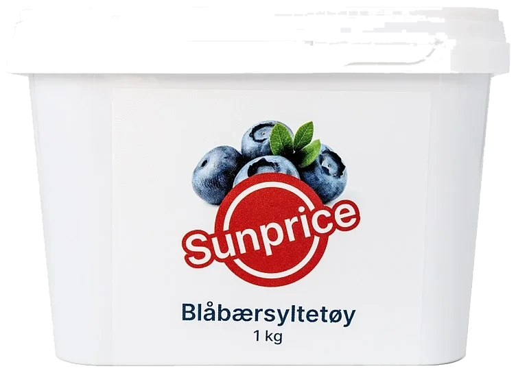 Blåbærsyltetøy 1kg