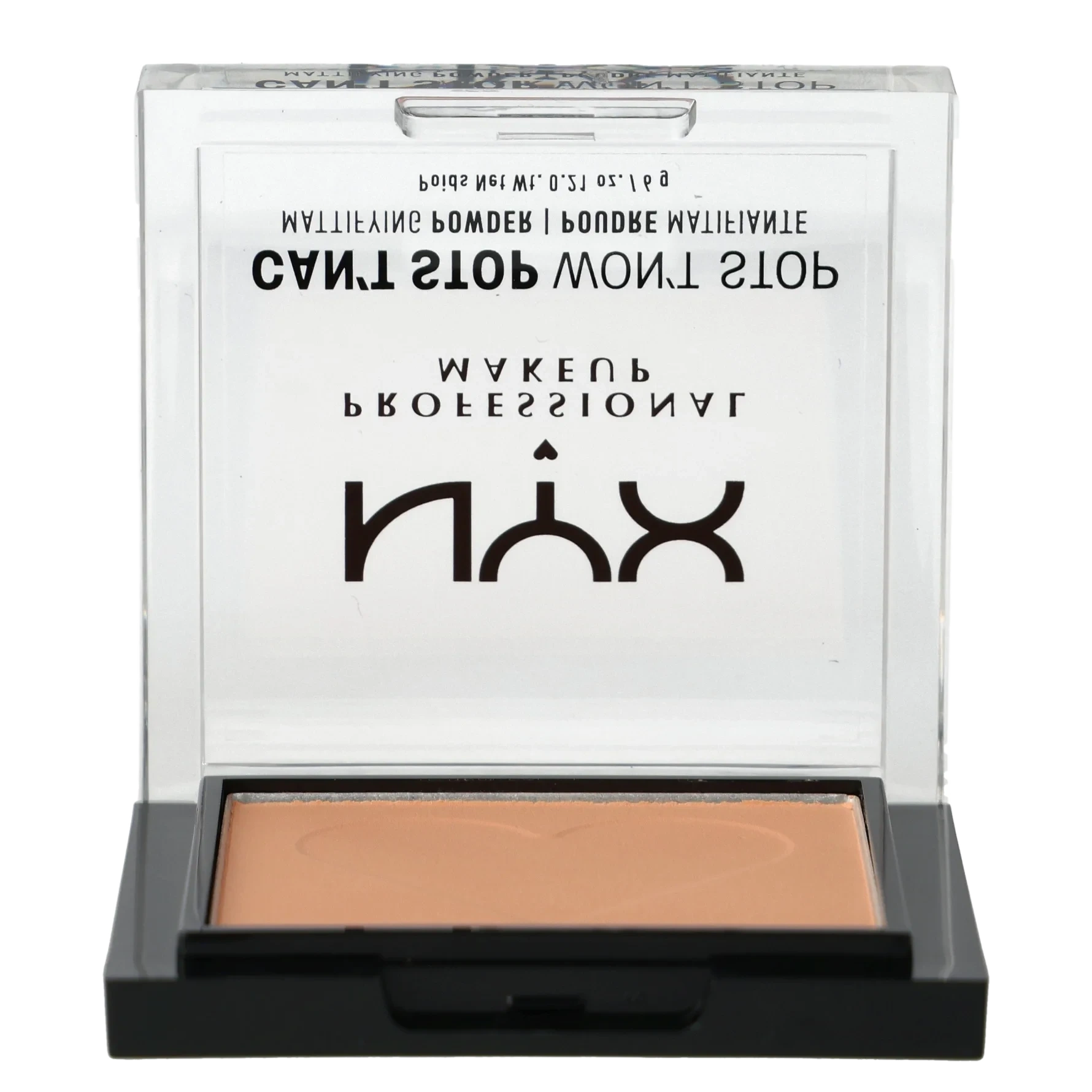 NYX PROFESSIONAL MAKEUP Can't Stop Won't Stop Mattifying Powder 13 Bright Peach