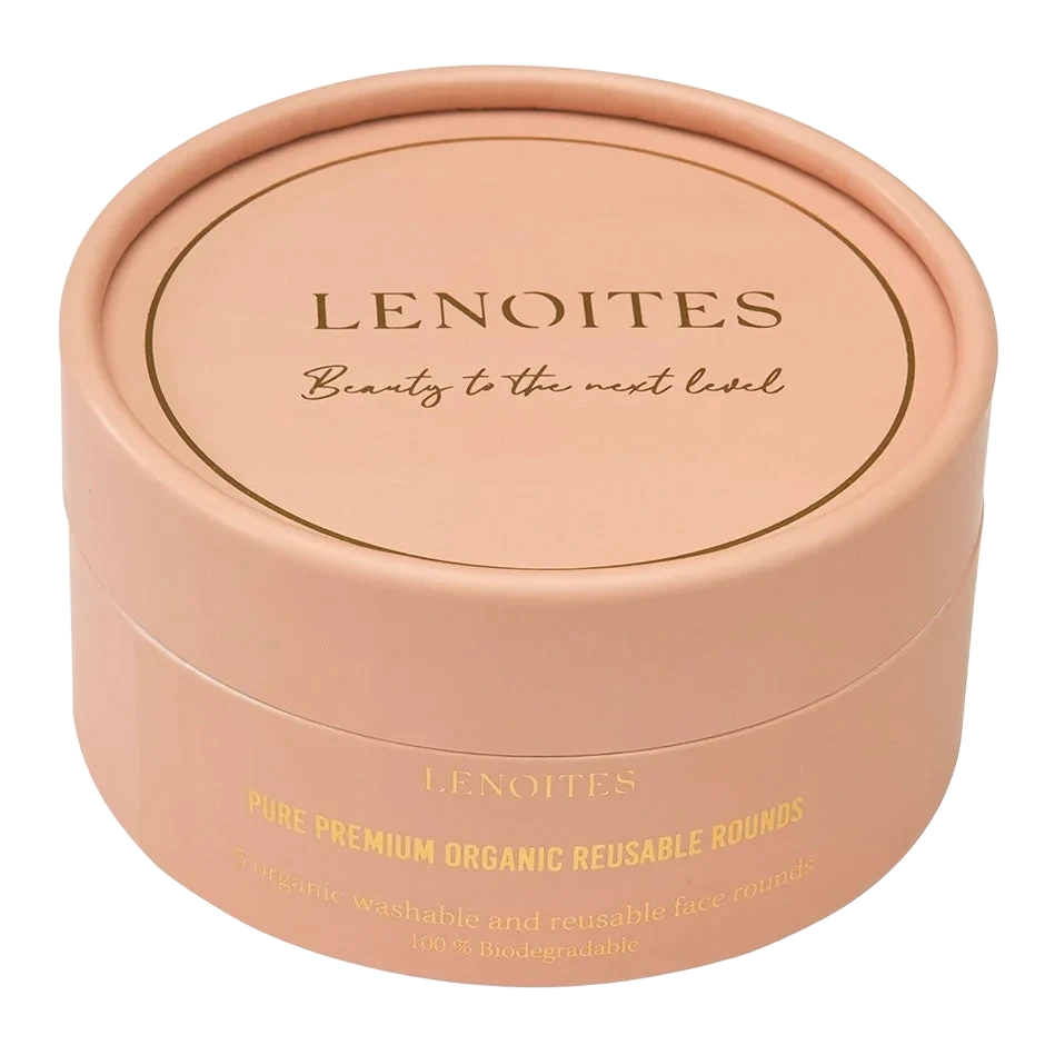Lenoites Pure Premium Organic Reusable Rounds, Refill