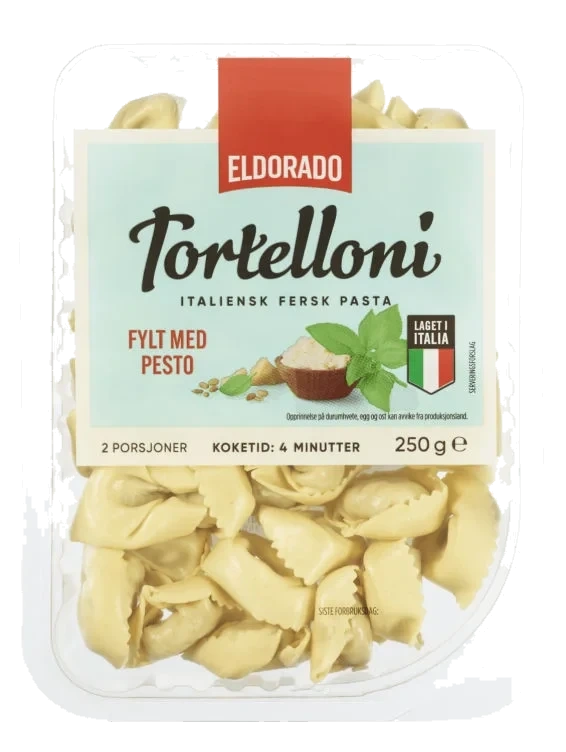 Tortelloni m/Pesto 250g Eldorado