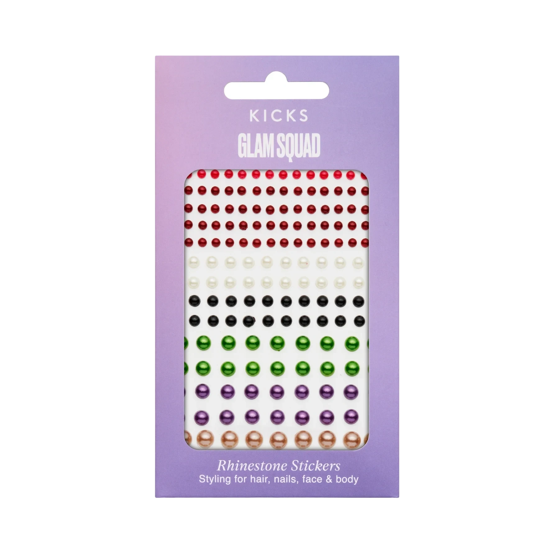KICKS Beauty Glam Squad - Pearl Stickers Mixed